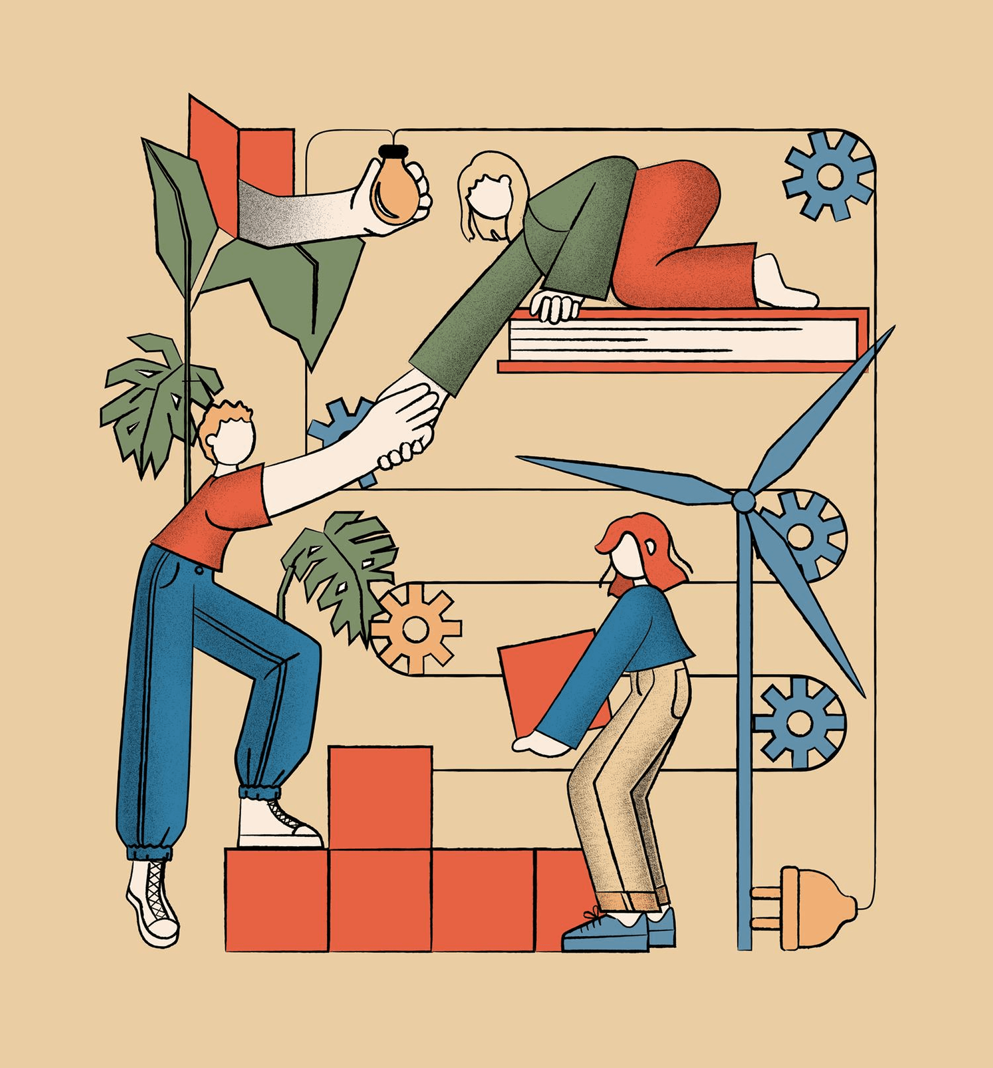 Ilustraciones para “La Pública”
