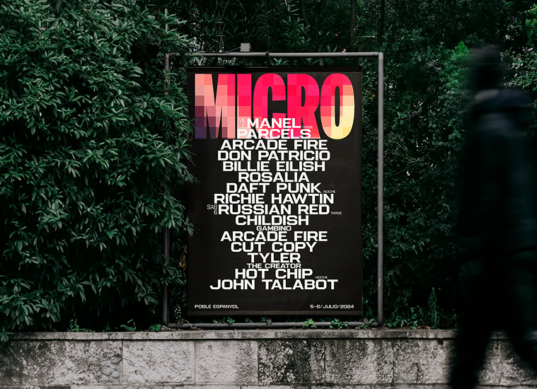 Brand identity: Micro Festival