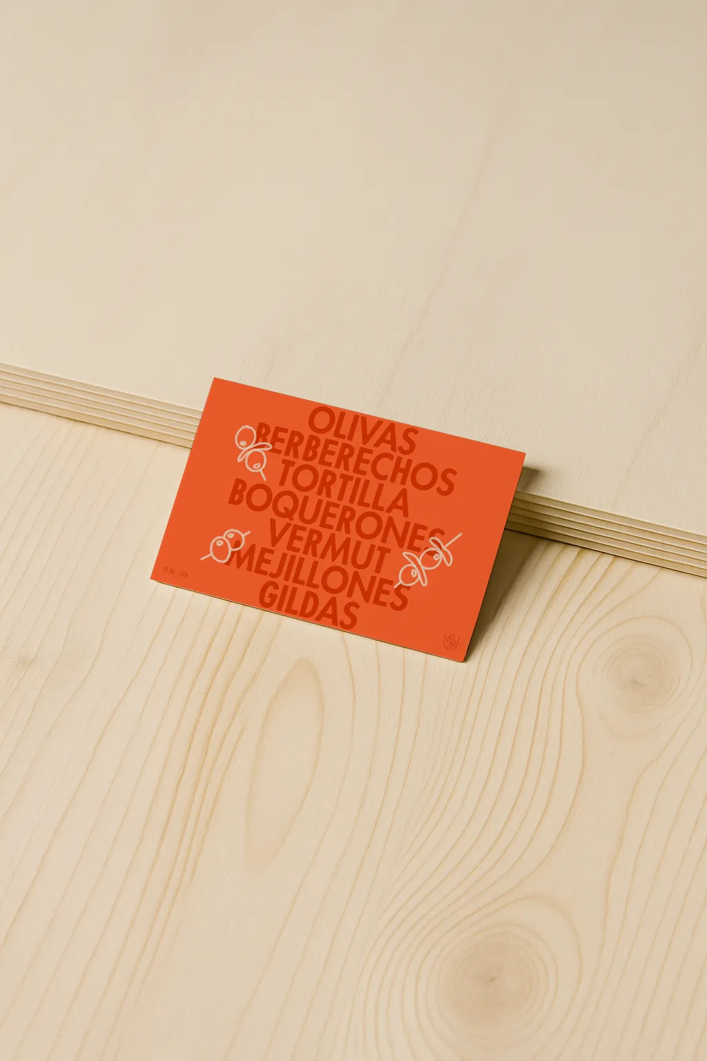 Business card design for hospitality and restaurants