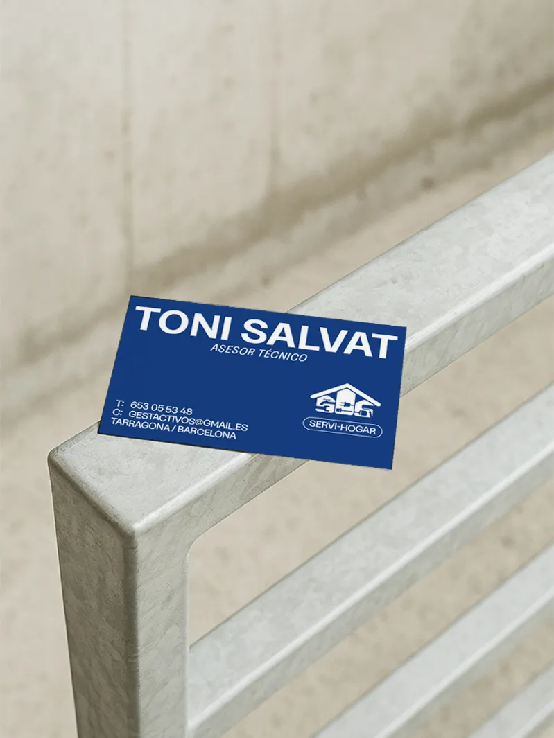 Diseño de tarjeta de visita corporativa en Barcelona